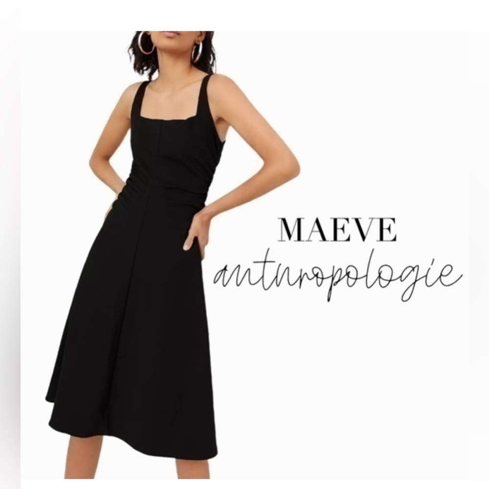 Anthropologie Black Dress by Maeve